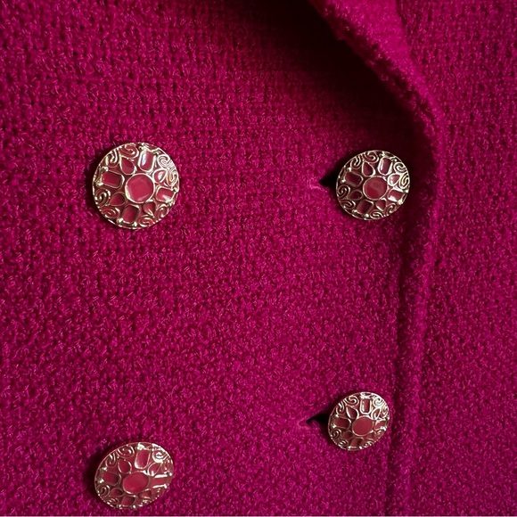 St. John Fuchsia Pantsuit Size 16 - Picture 6 of 10